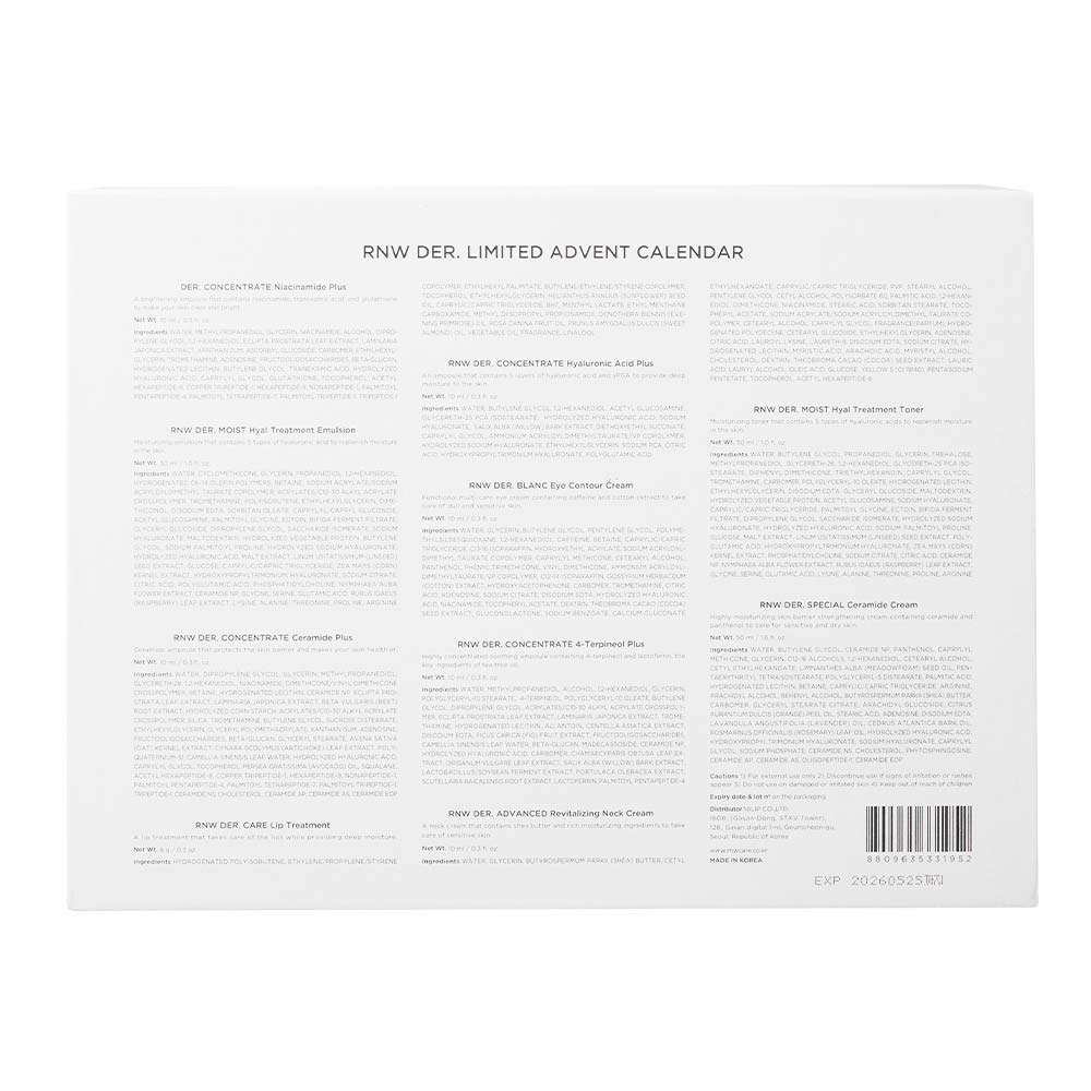 RNW Der. Limited Advent Calendar Adore Beauty