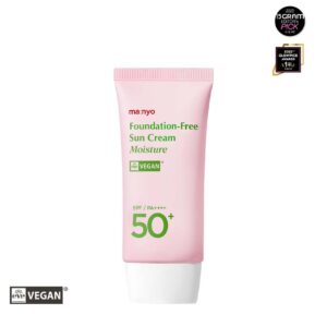 Manyo Foundation-Free Sun Cream Moisture SPF50+ PA++++ 50ml