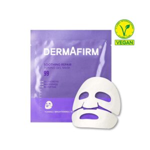 DERMAFIRM Soothing Repair Toning Gel Mask 34g/19oz.